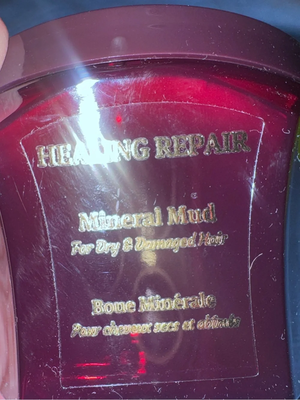 Saphira Healing Repair Mud Hair Mask with Dead Sea Minerals NEW 3 Ounce Jar
